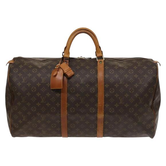 LOUIS VUITTON Monogram Keepall 60 Boston Bag M41422 - Picture 13 of 16